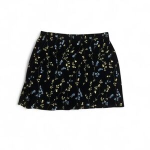 Vintage 90s floral mini skirt